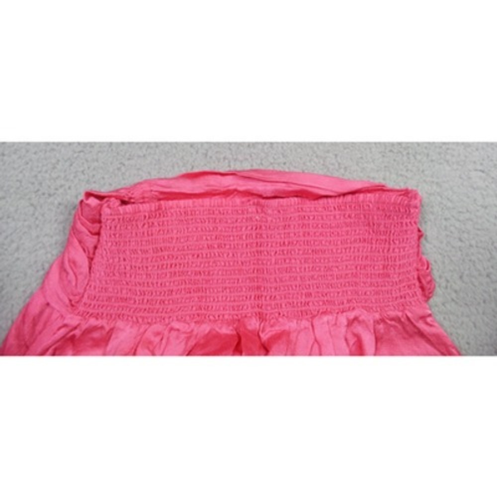 Aerie Skirt Womens Size Small Pink Uptown Mini Smocked Waistband Ruched NWT - Picture 6 of 12